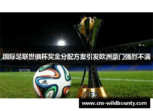 国际足联世俱杯奖金分配方案引发欧洲豪门强烈不满